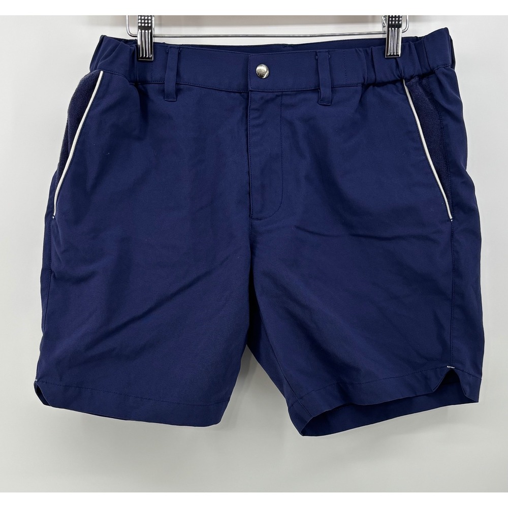 Criquet Court Shorts Men's Medium Navy Blue 7" Inseam
